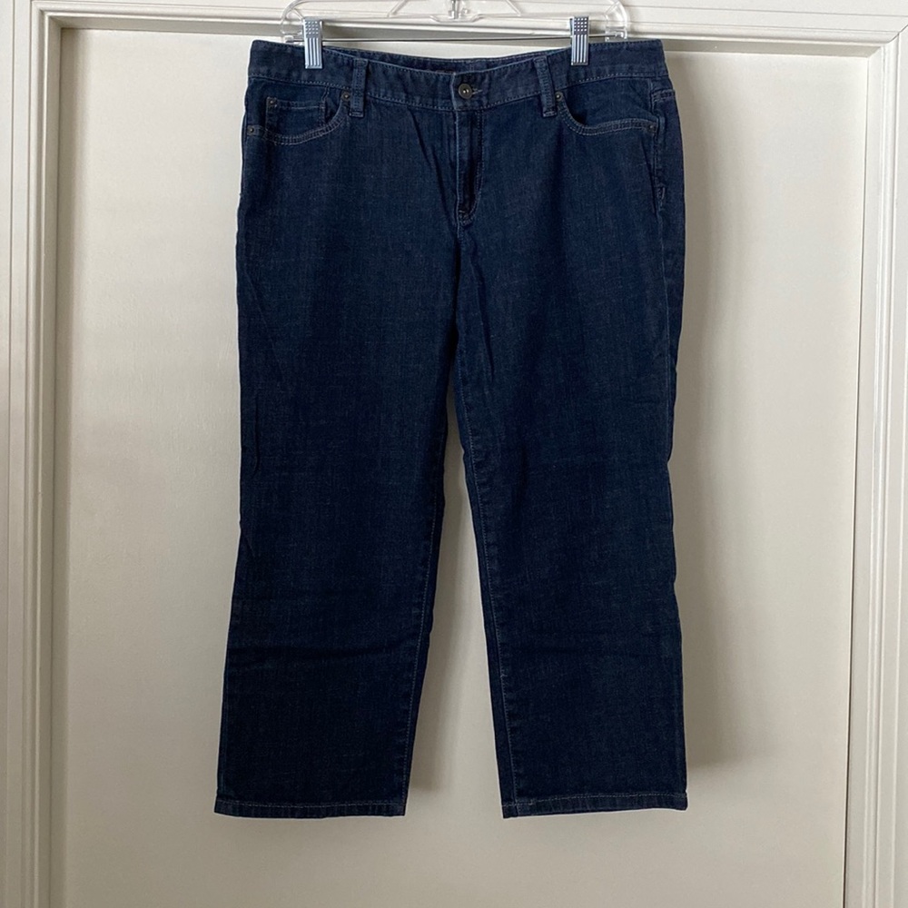 Ann Taylor Loft capris jeans size 12